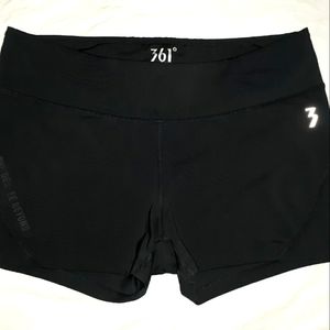 361 One Degree Beyond Womens Bike Shorts Black size XL